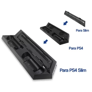 Base stand soporte ventilador para playstation 4 ps4 ps4 pro ps4 slim 1