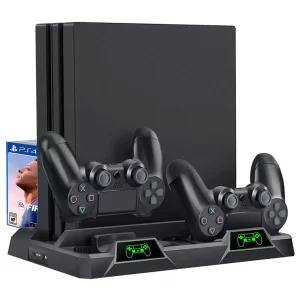 Base stand soporte ventilador para playstation 4 ps4 ps4 pro ps4 slim 6