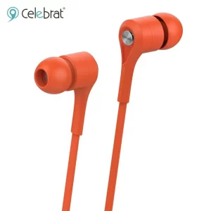 Audifonos Celebrat D3 Heavy Bass Naranja