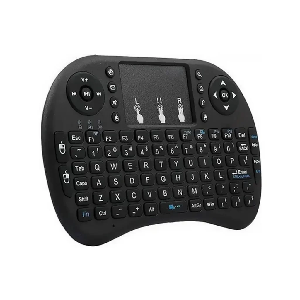 Mini Teclado InalambricoTouchpad Led Smart Tv PC